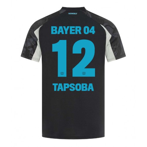 Moški Nogometni dresi Bayer Leverkusen Edmond Tapsoba #12 Tretji 2024-25 Kratek Rokav